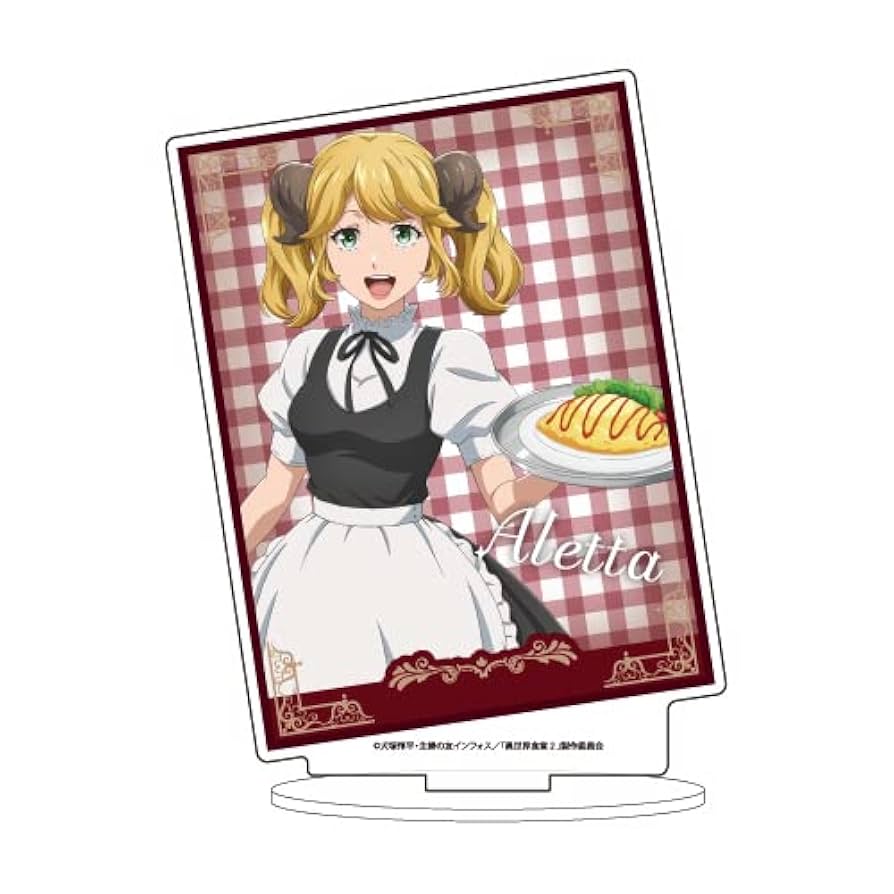 異世界食堂　どこプラくじ　ポスター　アレッタ　ハロウィン Amazon | 異世界食堂2 01 アレッタ キャラアクリルフィギュア