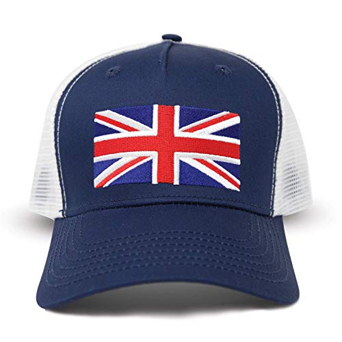 International Tie Union Jack British Flag Hat For Men And Women - United Kingdom Uk Britain England London State Flag Trucker Baseball Snapback Cap #TOP3