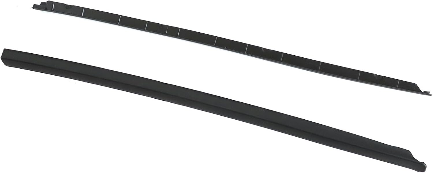 SecosAutoparts Front Right and Left Side Windshield Molding Compatible with Dodge Ram 1500 2500 3500 4500 5500 2009-2022