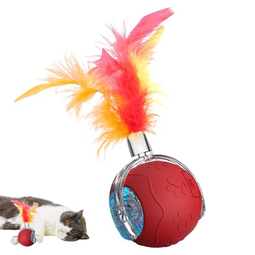 Automatischer rollender Spielzeugball, interaktiver rollender Hundeball- Interaktives Smart Moving Pet Toy | Unregelmäßiger beweglicher elektrischer Hundeball für kleine mittelgroße Welpentiere