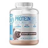NutraOne ProteinOne Whey Protein Promote Recovery and Build Muscle with a Protein Shake Powder for Men & Women (Gourmet Chocolate - 5 lbs)