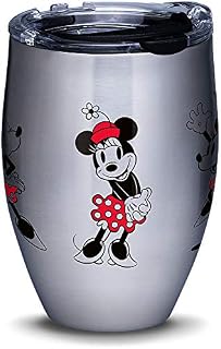 Tervis 1308779 Disney - Minnie Mouse Poses Stainless Steel Insulated Tumbler with Clear