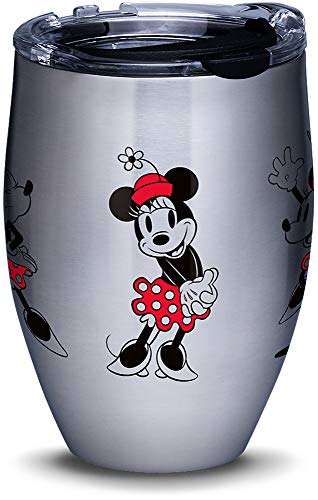 Tervis 1308779 Disney - Minnie Mouse Poses Stainless Steel Insulated Tumbler with Clear