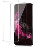 ICESPRING für Panzerglas für Samsung Galaxy S22 Plus 5G Schutzfolie, 2 Stück Fingerabdruck-ID Panzerfolie für Samsung S22+ 5G Folie, 9H Härte Schutzglas für Galaxy S22 Plus 5G Panzer Schutz Glas