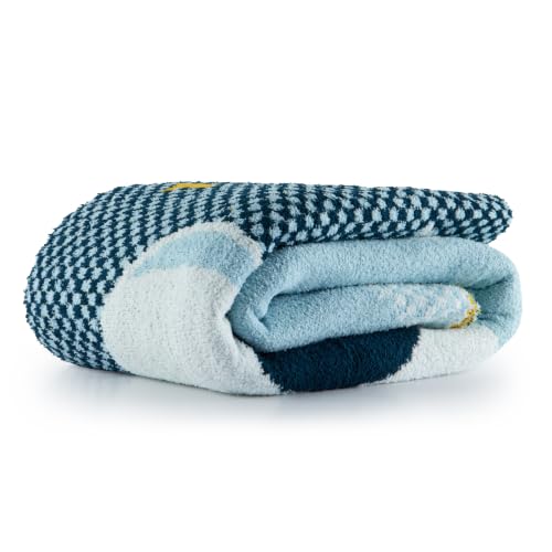 Image of Jay Franco Kids Feather Knit Blanket - 50 inch x 60 inch Inch Soft & Cozy Plush Throw for Bedroom & Couch Decor, Official Licensed Product, Multi - Wall-E