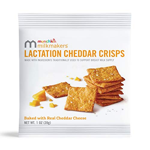 Munchkin ® Milkmakers® Lactation Cheddar Crisps For Breastfeeding Moms With Oats And Flax thumb #3