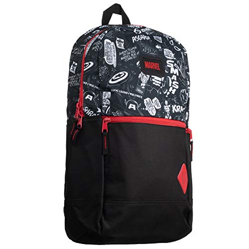 Marvel Comic Book Superhero Speech Bubble Tech Backpack3