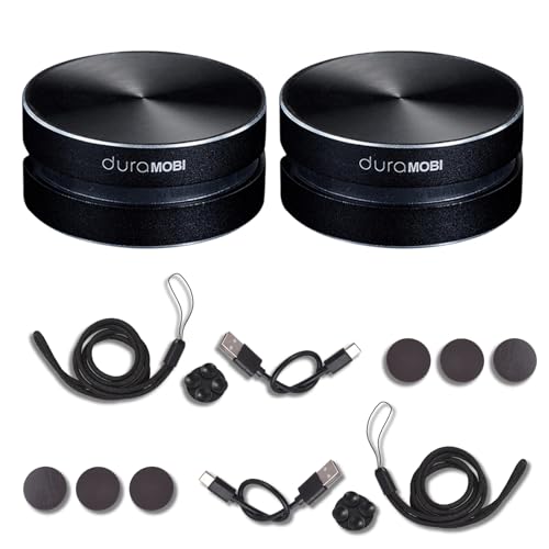 Docooler Upgraded Wireless BT Mini Speaker Bone Conduction Wireless, Stereo Bass Sound Creative Portable Speaker Mini Size Music Player Built-in Mic Sound Box for Home,Outdoor,Travel?1 Pack/2 Packs?