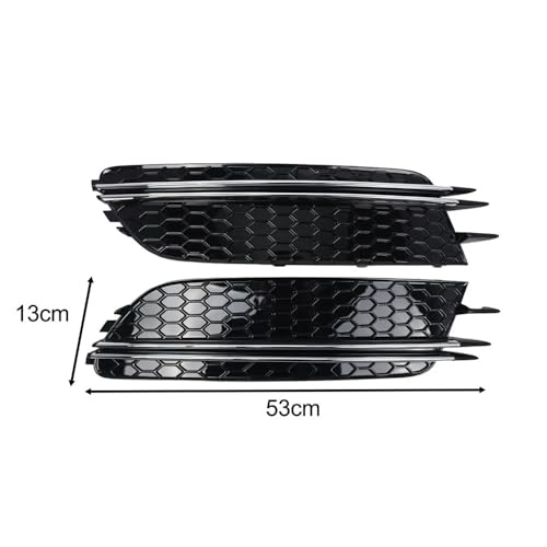 Couverture de grille de pare-chocs pour A6 C7 calandre antibrouillard pré-lifting - 6