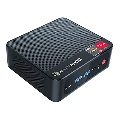 Mini Pc I5 Beelink SER Mini PC Windows 11 Pro 8GB RAM 256GB NVMe SSD, AMD Ryzen 3200 (bis zu 3,50 GHz) Mini computadora de escritorio,...