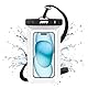 JOTO Wasserdicht Handyhülle,Unterwasser Hülle IPX8 Waterproof Handytasche für 6.9 iPhone 16/15/14/13 Pro Max/Samsung Galaxy S24 Ultra S22 A54 Weiteren bis 7 Zoll