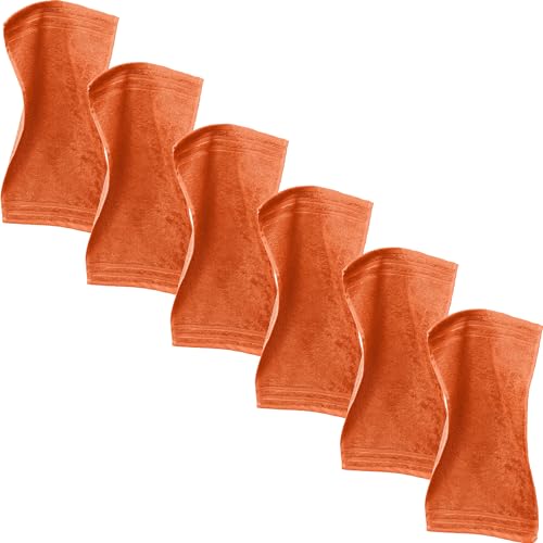 Erwin Müller Gästetuch Heidelberg 6er- Pack, 100% Baumwolle orange...