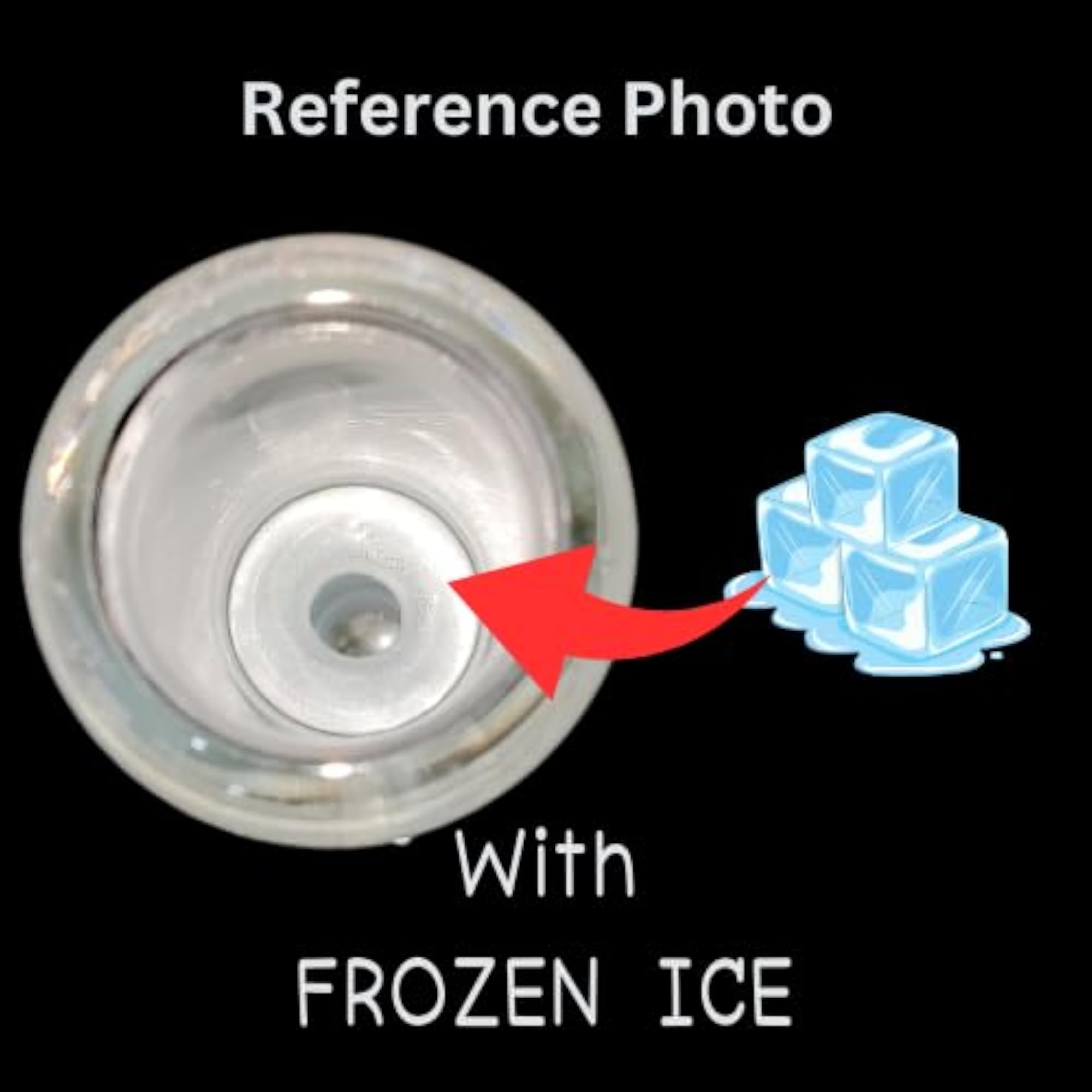12 INCH GLASS BONG WITH ICE-Freeze