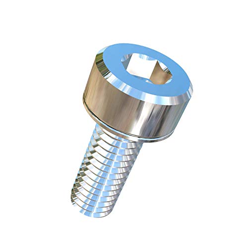 Allied Titanium 0040211, (Pack of 12) M3-0.5 Pitch X 8mm Socket Head Titanium Machine Screw, Grade 5 (Ti-6Al-4V)