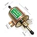 Universal Electric Fuel Pump 12V 8mm 5/16 fuel Line Hose Kit 12 Volt Inline Fuel Pump For Lawn Mower Carburetor Low Pressure Gas Diesel Fuel Transfe 2.5 to 4Psi HEP02A