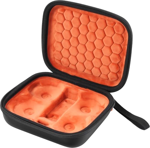 ProCase Custodia da Trasporto per DJI Neo, Drone Portatile Custodia da Viaggio, Compatta Protettiva Borsa per DJI Neo -Arancione Nero