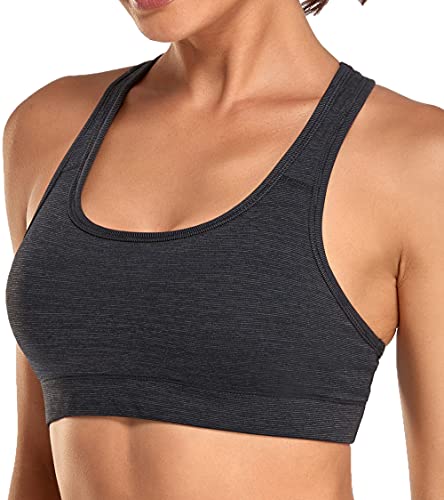 Image of Oalka Women's Racerback Sports Support Workout Running Bras | Oalka Women's Racerback Sports Support Workout Running Bras