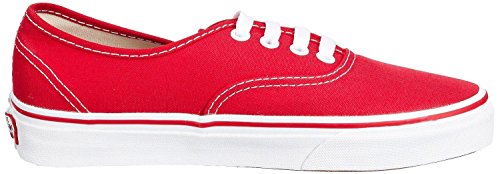 Vans Vans Unisex Authentic Red Canvas VN000EE3RED Mens 13, Womens 14.5