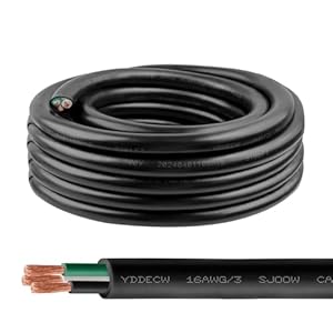 Yddecw SJOOW 16AWG/3 Power Cable