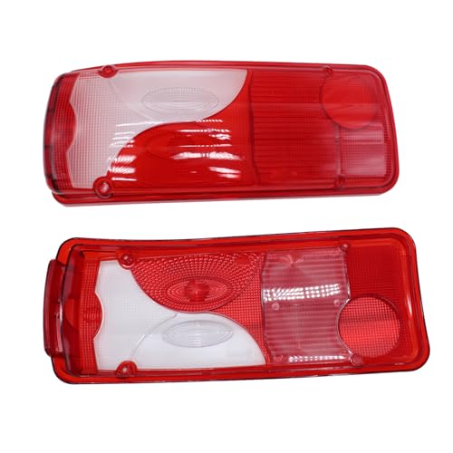 Image of YUCHENSHLP 1 Pair Chassis Cab Clear Rear Light Lens Right + Left Side 1784670 0008262056 Compatible with M-ercedes Sprinter 2006-2019