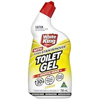 White King Lemon Toilet Cleaner Gel with Stain Remover 700 ml