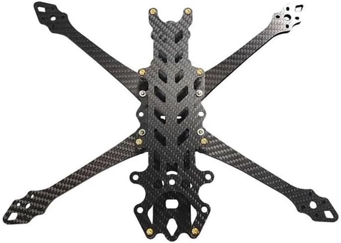 DF7 PRO 7/10/13-inch Reinforced Carbon Fiber Frame For O3 HD System Long Range Freestyle Propulsion Alignment(13 Inch)