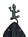 Produktbild Gecko-Haken aus Gusseisen, für Mäntel, Schlüssel, Handtücher, Hüte, rostfrei, Grün, 1 Stück