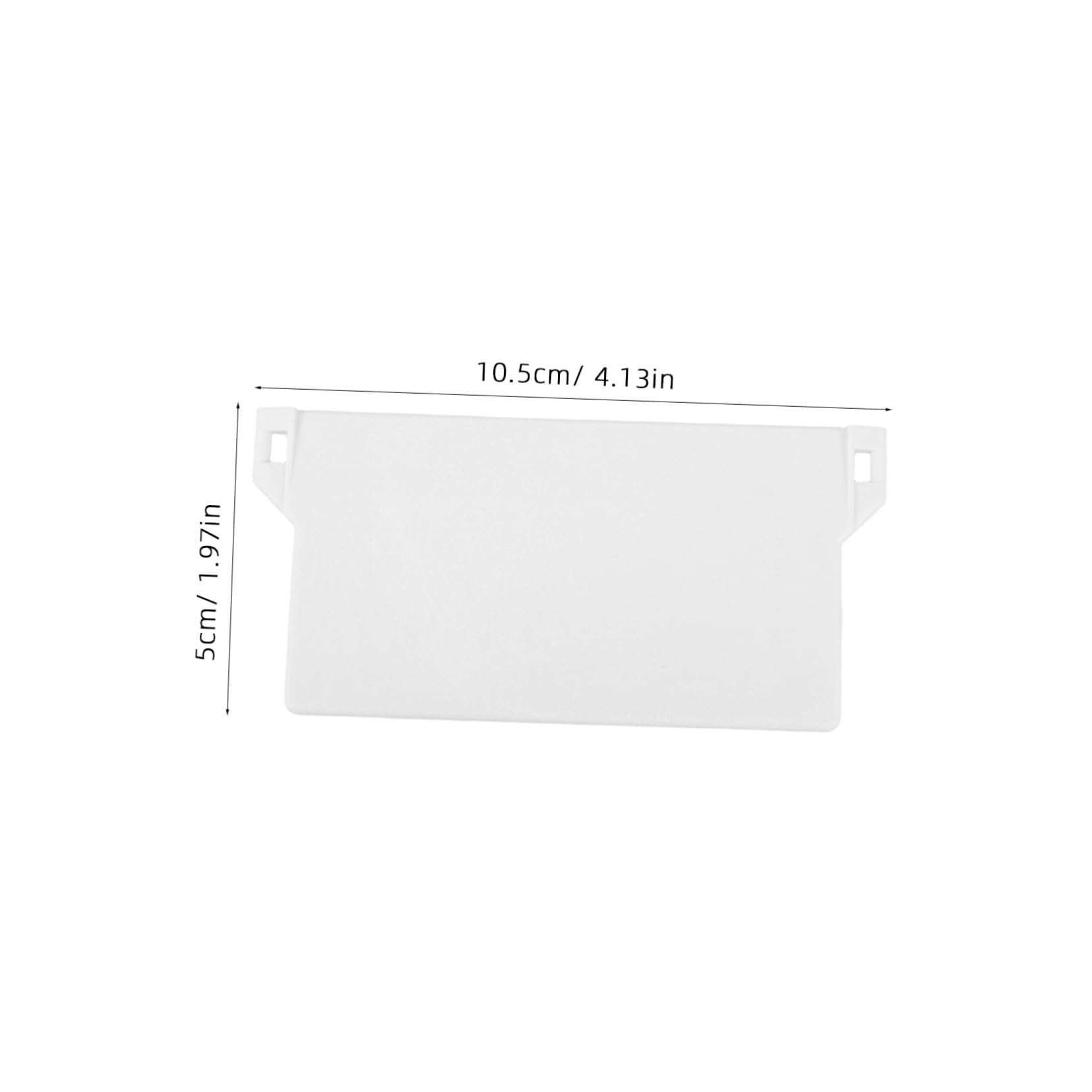 Cabilock 10pcs Cord Weight Spare for Vertical Blind Roller Blinds Window Shutter White Plastic Safety Handle Device Blinds Accessories