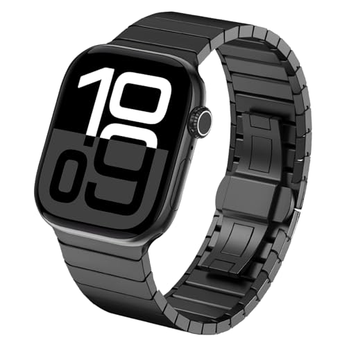 Bracelet métallique en acier inoxydable pour Apple Watch Series 10 et Ultra