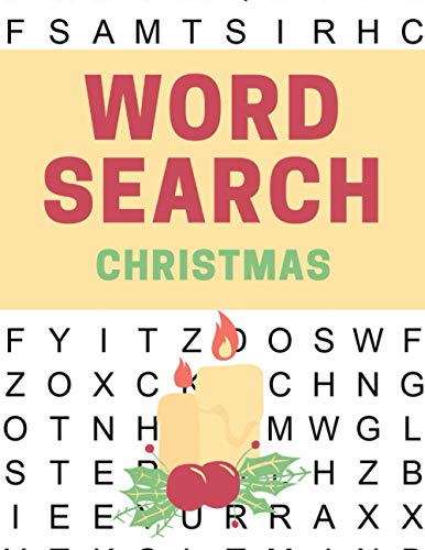 Word Search Christmas: Large Print Xmas Word Search Books for Kids, Seniors and Adults (Vol. 9)