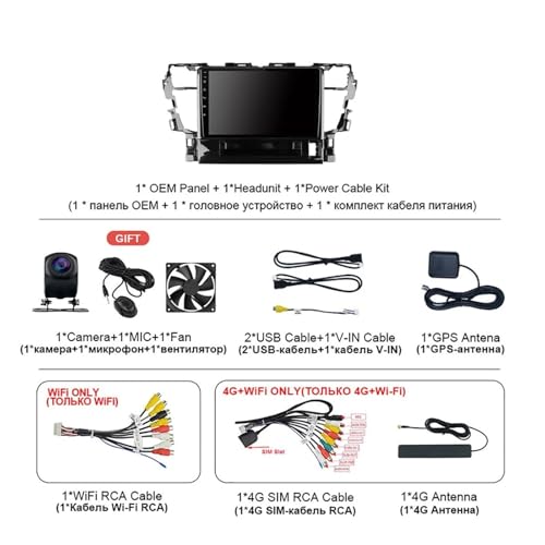 Autoradio Android 15 Alphard Caméra Recul Écran Tactile 2K 2DIN GPS - 4