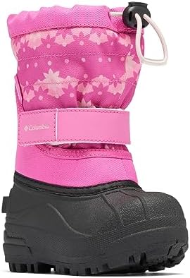Columbia Toddler Unisex Powderbug Plus II Print, Pink Ice/Dusty Pink, 6 | Image 6