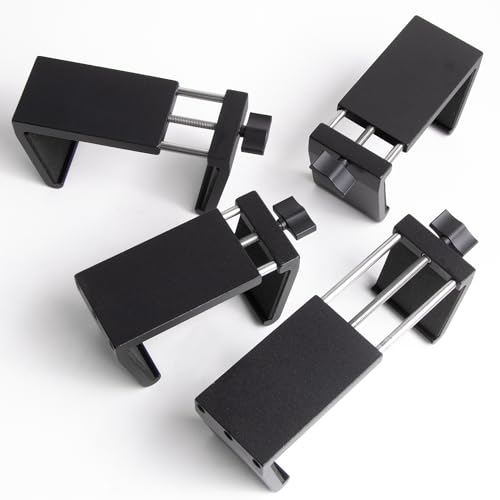 Blasoul Universal Heavy-Duty Outdoor Furniture Clips for Wicker Patio Furniture Anti-Separation Locking System for Sectional Couch Secures up to 3.7 Square & Round Tubes(4pcs)