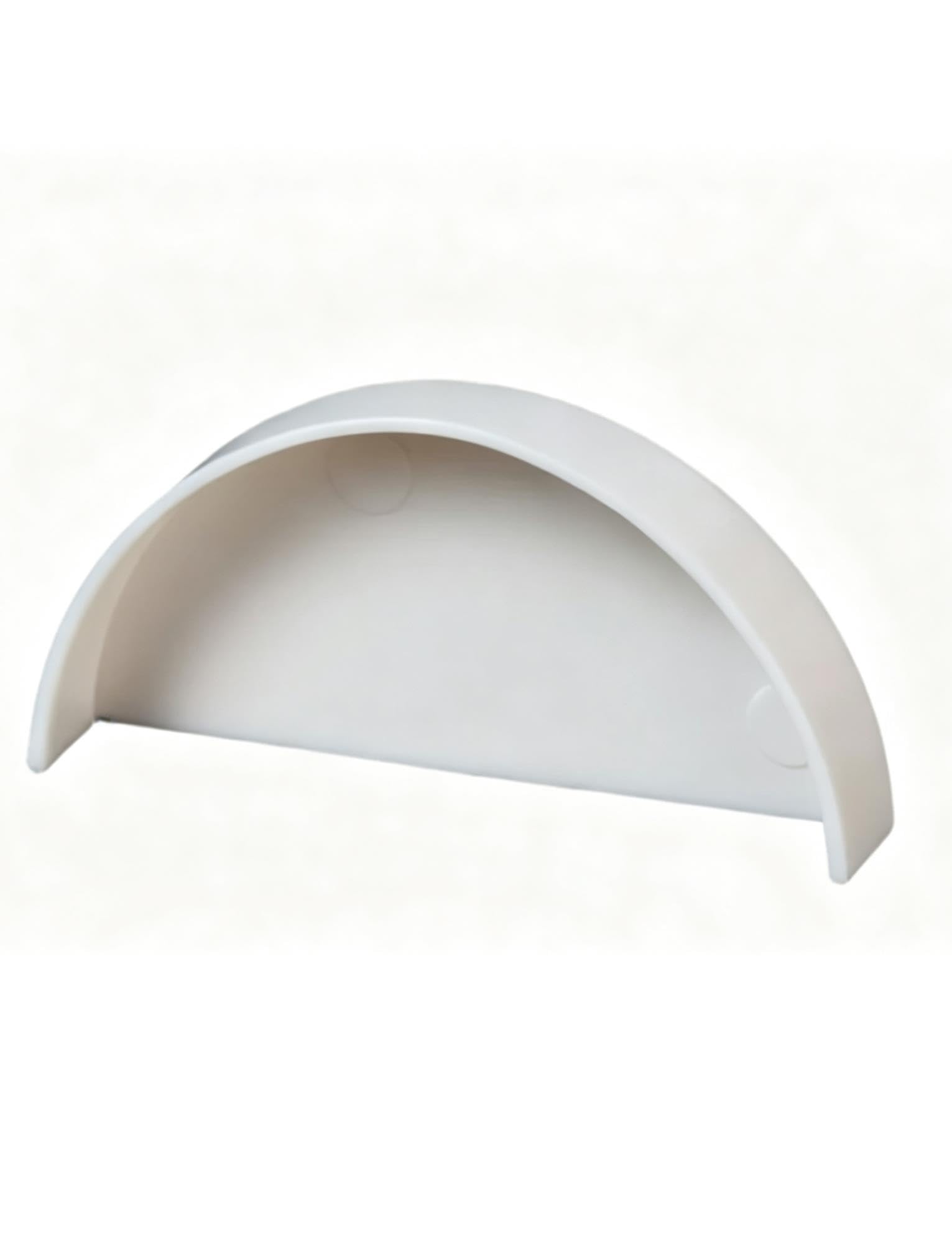 Raccordi for tubi di drenaggio semitondi in PVC, diametro 50–400 mm