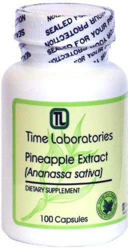 Pineapple Extract Capsules (100) by Time Laboratories