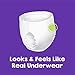 SleepOvers by Cuties, Bedwetting Underwear for Girls and Boys, Small/Medium 38-65 lbs, 60 Count