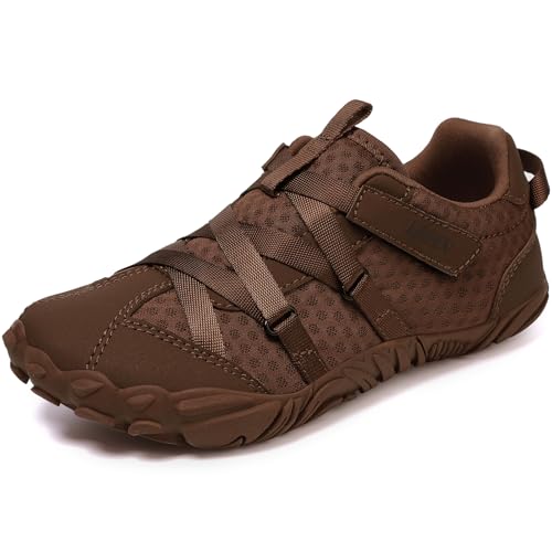 Image of UBFEN Kids Barefoot Shoes Zero Drop Wide Toe Box Sneakers for Boys Girls | Hook&Loop, Lightweight, Breathable, Suitable for Hiking, Walking, Tennis, Running, Daily Wear, Toddler, Little Kid, Big Kid