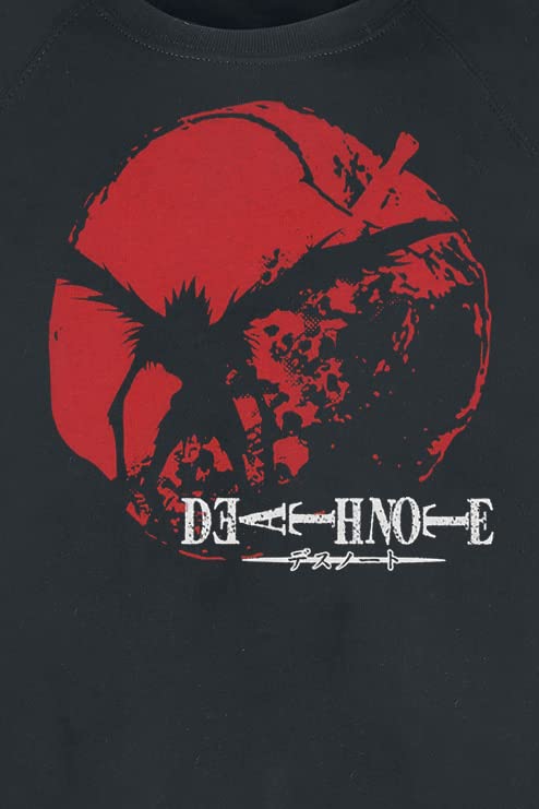 Sweat Death Note Shadows Homme Noir S 84% Coton Coupe Standard - 2