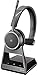 Produktbild Plantronics Voyager 4210Office Headset (Poly) Mono Bluetooth-Kopfhörer mit Bügel-Mikrofon, Noise-Cancelling & LadestationUSB-A, Anschluss an PC, Mac, Mobil-/Festnetztelefon, Teams (zertifiziert)