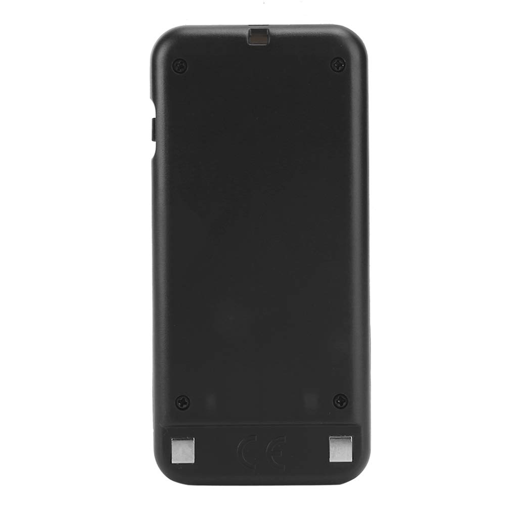 ASHATA de Llamadas,Recargables Portátil Inalámbrico 999 Canal de Localización de Invitados para Hospital Restaurante Almacén Tienda(Negro)