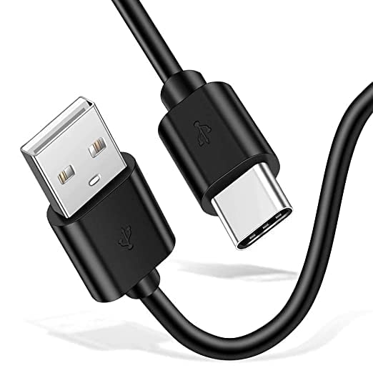 Image of USB Type C 25W Fast Charging Data Cable for Powerbank, Android Auto, Apple CarPlay, Samsung Galaxy S24, S23, S22, S21, S20, iPhone 15, 15 Pro, 15 Pro Max, 15 Plus Black