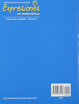 Paperback Math Expression, Grade K Student Activity Book: Houghton Mifflin Harcourt Math Expression Spanish: 2 (Math Expressions 2009 - 2012) (Spanish Edition) [Spanish] Book