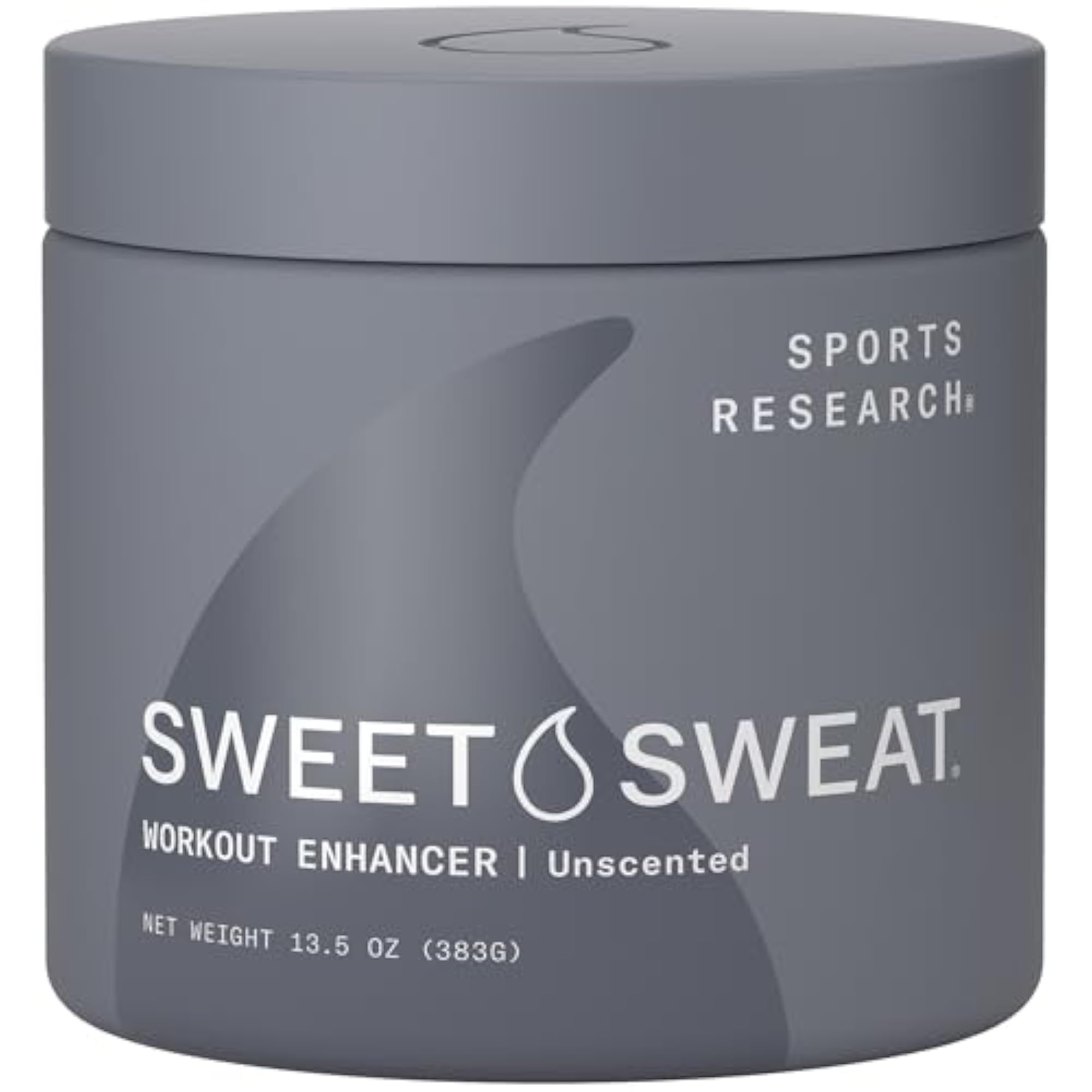 SWEET SWEAT Unscented Workout Enhancing Gel - XL Jar (13.5oz)