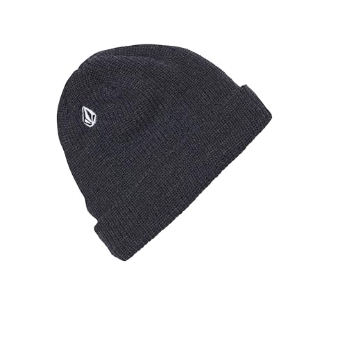 Volcom Men's Full Stone Beanie Charcoal Heather O/S
