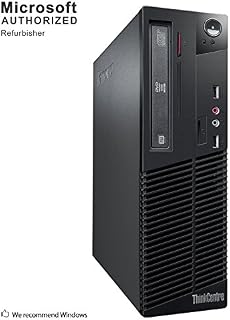 Lenovo ThinkCentre M79 SFF Business Desktop Computer, AMD A8-6500B up to 4.1GHz, 12G