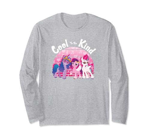 T-shirt My Little Pony message bienveillant manches longues pour partager la magie de l'amitié