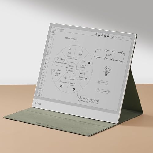 BOOX Note Max Leather Case Bundle