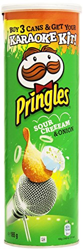 Pringles Sour Cream & Onion - 3 Confezioni Da 165 G
