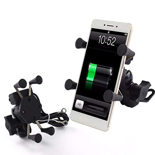 Suporte de Celular para Moto ou Bicicleta Garra X Seguro e permite o uso do carregador