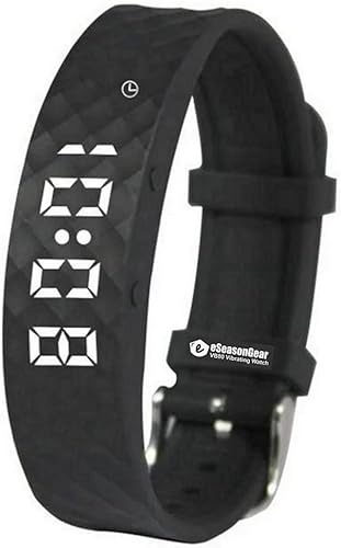 Miniatura 7 de eSeasongear VB80 Plus 12 Alarm Vibrating Watch, Silent Wake Up Medication Reminder